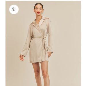 Reset by Jane Olly Dress - Beige - S